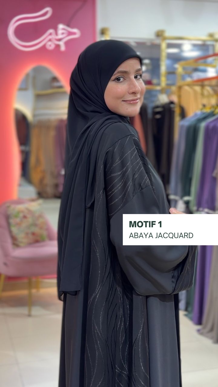 ABAYA JACQUARD