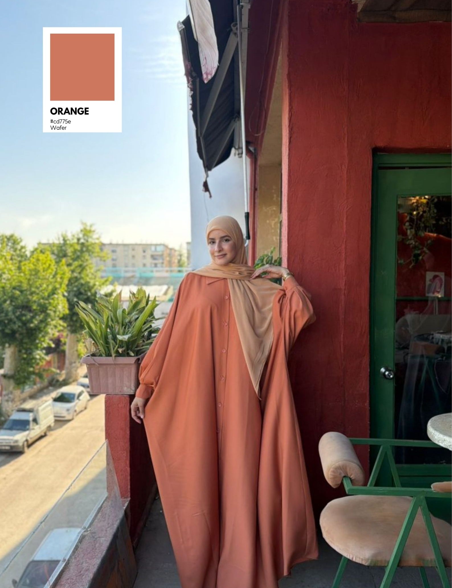 ABAYA CHEMISE FERIEL