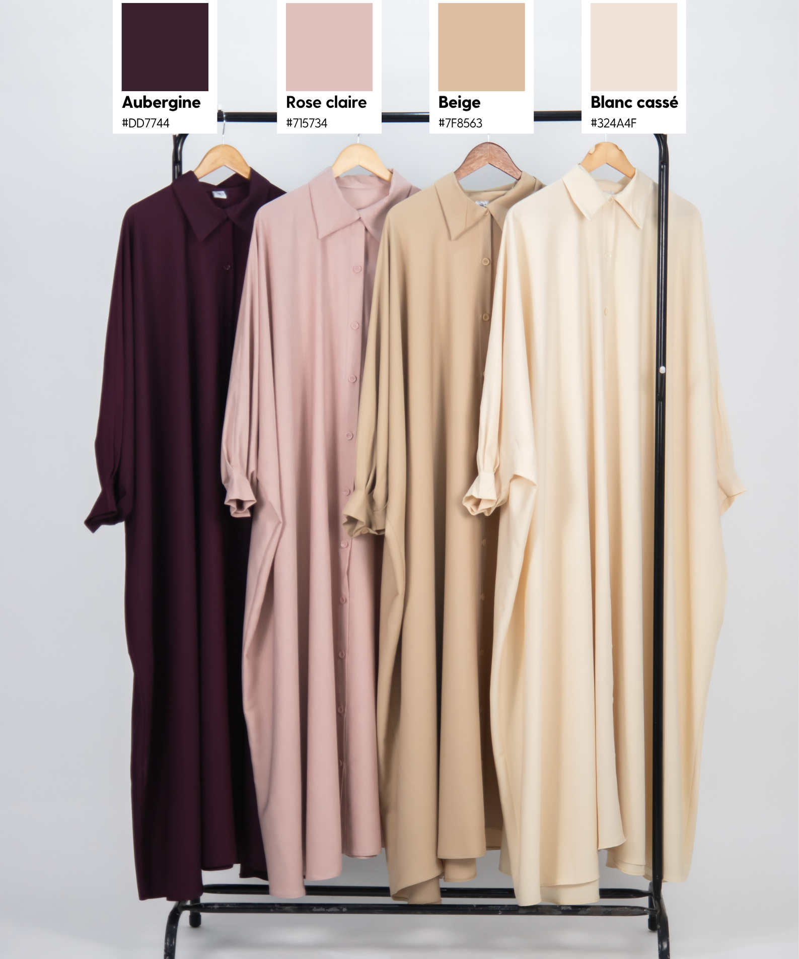 ABAYA CHEMISE FERIEL